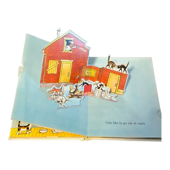 VTG Eric Gurney's Pop Up Cats HC Book 1974 Random House HTF READ DESCRIP… - Picture 9 of 11